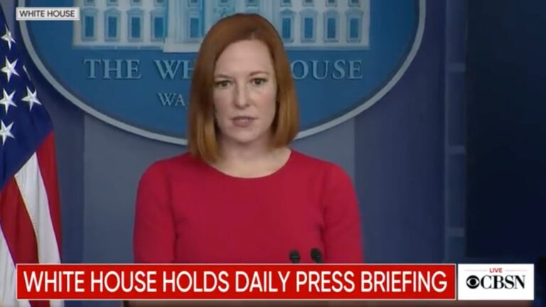 Reporter Asks Jen Psaki Why President Biden Isn’t ‘Scolding The Unvaccinated’ More