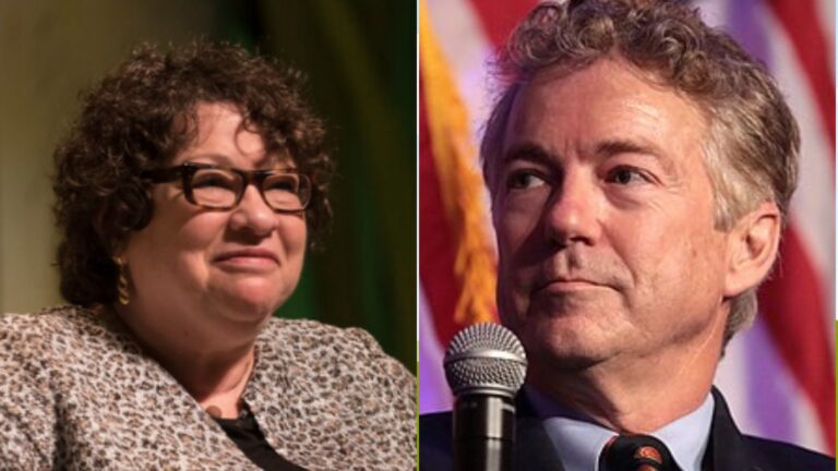 Rand Paul Asks ‘Is Fauci Advising Justice Sotomayor?’ After Her False COVID Claims