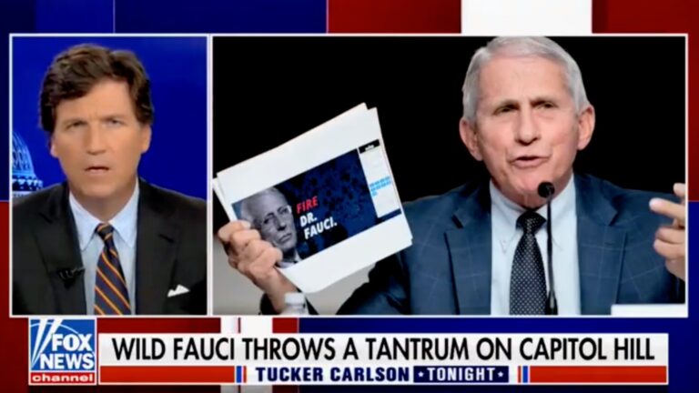 Tucker Carlson Goes All In: Blasts Fauci As ‘Filthy Little Demagogue’