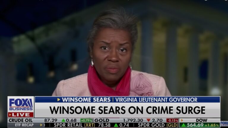 Virginia’s Black Republican Lt. Gov. Winsome Sears Rips ‘Woke People’ For Soft On Crime Policies