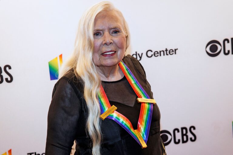 Joni Mitchell will remove her music from Spotify over ‘lies’ that cost ‘people their lives’