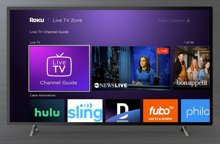 Roku offers easy access to live TV with a new hub