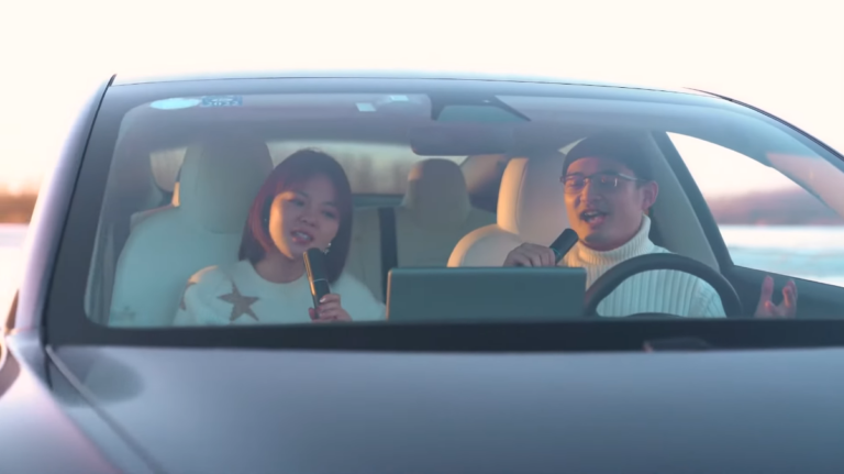 Tesla is selling a microphone for in-car karaoke, but only in China