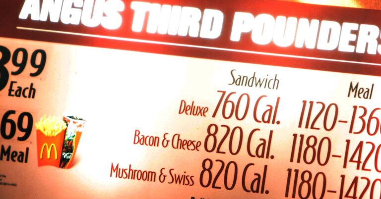 Why Listing Calorie Counts on Menus Can Do More Harm Than Good