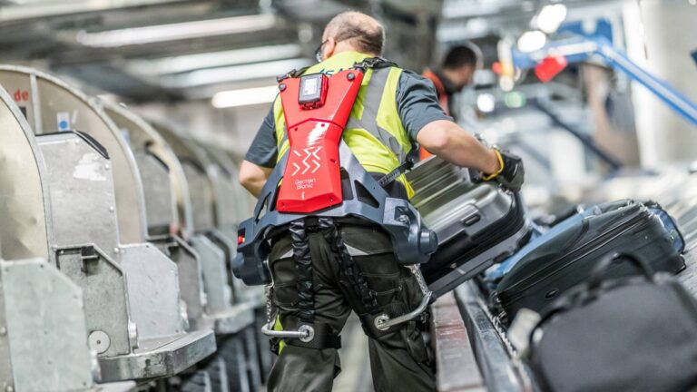 German Bionic’s connected exoskeleton helps workers lift smarter