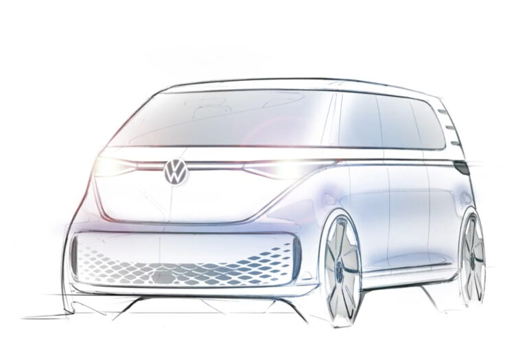 VW will reveal its production ID.Buzz microbus EV on March 9th