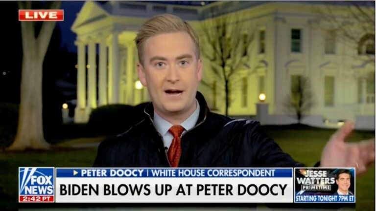 Fox News’ Peter Doocy Reveals Question He Asked Biden That Prompted “He’s a stupid son-of-a-b*tch” Hot Mic Response [VIDEO]