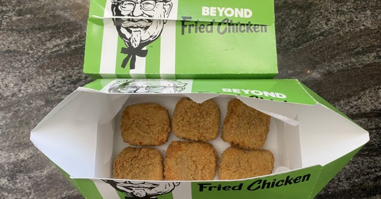 KFC and Beyond Meat are launching vegan chicken nuggets nationwide next week