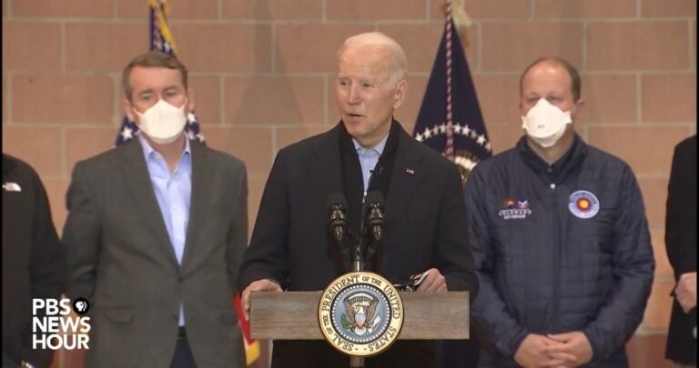 Biden Tells Colorado Wildfire Victims That a Lightning Bolt Struck His Home Once and Almost Destroyed It (VIDEO)