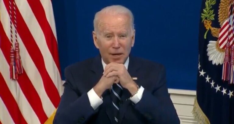Biden Stammers Through Covid Presser, Can’t Even Pronounce the Name of the Guy Leading His “Testing Program” (VIDEO)
