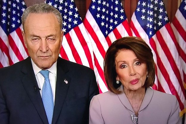 Support For Pelosi and Schumer Led Congress Crashes By Half… Among Democrats