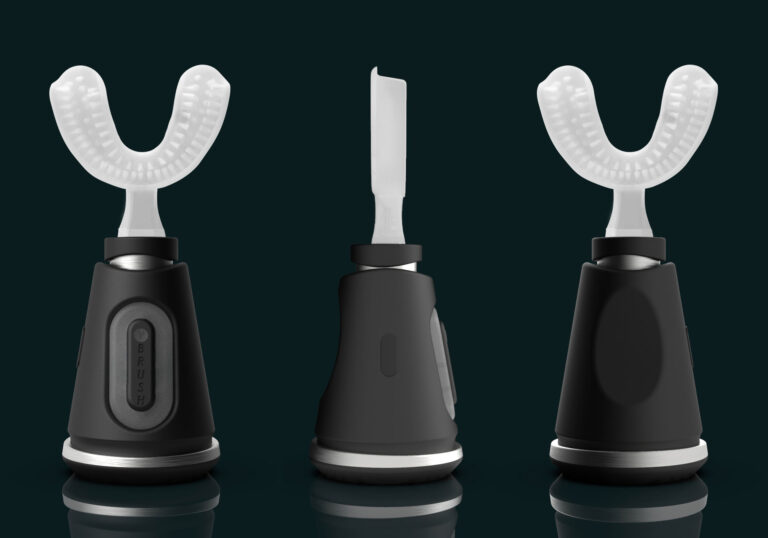 Y-Brush shows off a concept for its second-generation, uh, Y-shaped toothbrush
