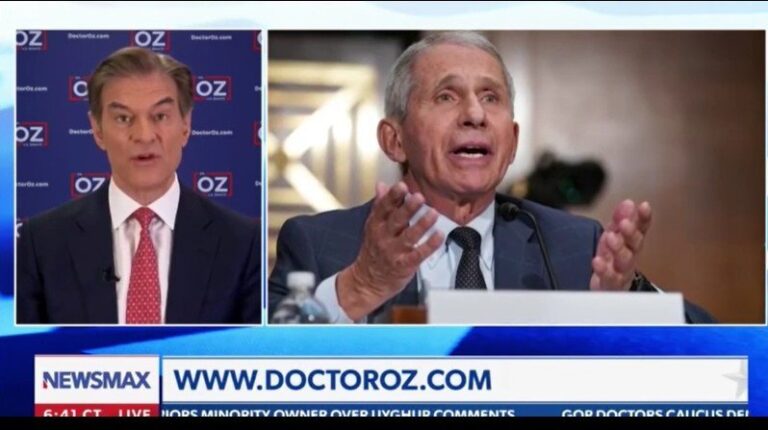 GOP Senate Candidate Dr. Oz Challenges Dr. Fauci to COVID Debate