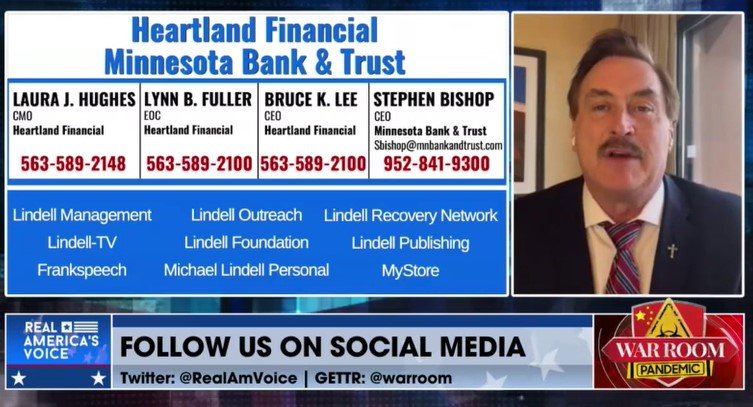 DEVELOPING… Mike Lindell’s Multi-Million Dollar Businesses and Charities Just Got Completely De-Banked (VIDEO)