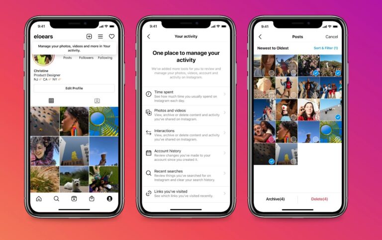 Instagram rolls out bulk delete features and new account controls