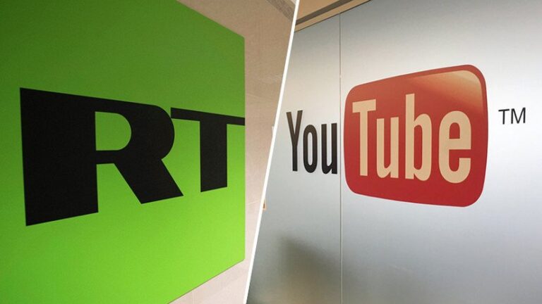 YouTube Blocks Monetization of Russia-Affiliated Channels, Including RT