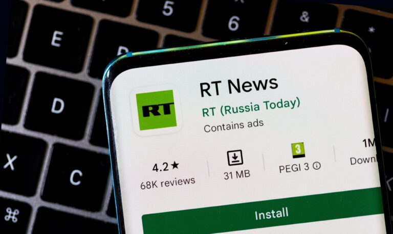 EU to ban Russian state-backed media outlets RT and Sputnik