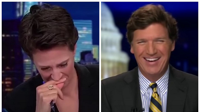 More Democrats In Key Demo Watch Tucker Carlson Than Any Other Show – Including Rachel Maddow