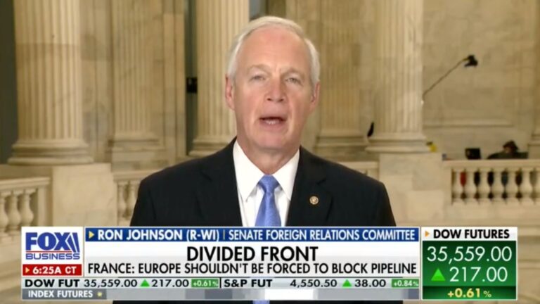 Sen. Ron Johnson: ‘Every Decision Biden Has Made Has Weakened America’