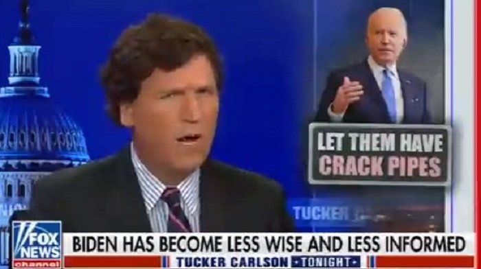 Tucker Carlson Mocks Biden For Taxpayer-Funded Program To Buy Crack Pipes – ‘Hunter Smoked Crack In Style’