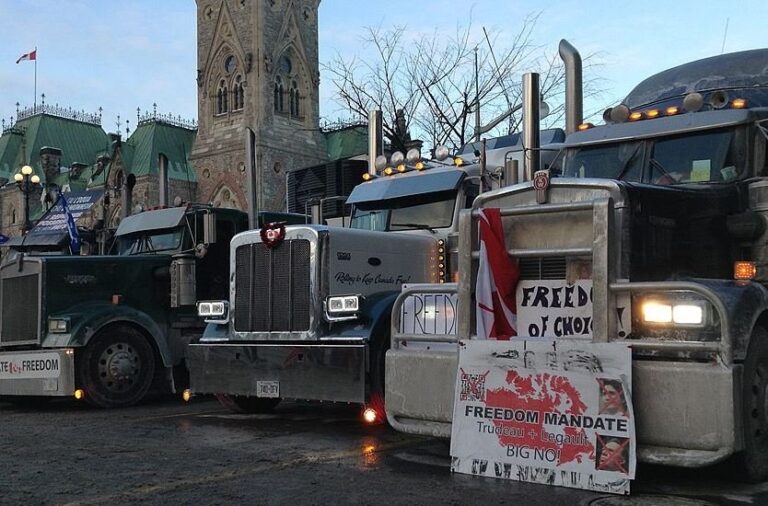 Midwest Truckers Watching Canadian Convoy Protest Closely
