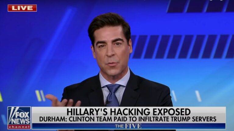 Fox News’ Jesse Watters Compares Hillary Clinton To OJ Simpson: She ‘Should Be Banished From Polite Society’