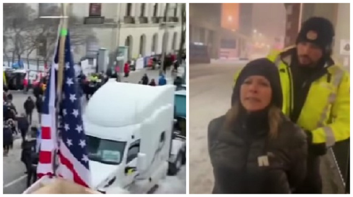 Report: American Truckers Set To Launch Their Own ‘Freedom Convoy’ As Police Crackdown On Canadian Protesters Gets Underway