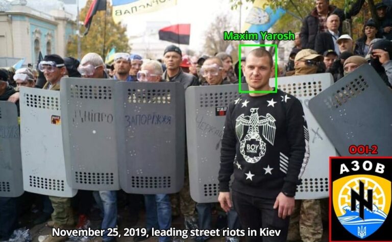 Biden’s Friends in Ukraine Include the Neo-Nazi “Azov Battalion” Known for Brutal Attacks on Immigrants, Gypsies and Transvestites