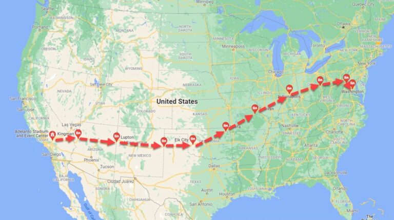 UPDATE: Organizers of USA Trucker Convoy Release Route Across Country to Washington DC