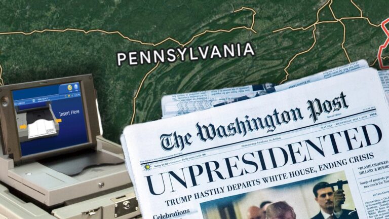 Word on the Street Is Democrats and RINO’s Will Use WaPo this Week in Effort to Discredit Experts Involved in Investigation of Pennsylvania Voting Machines
