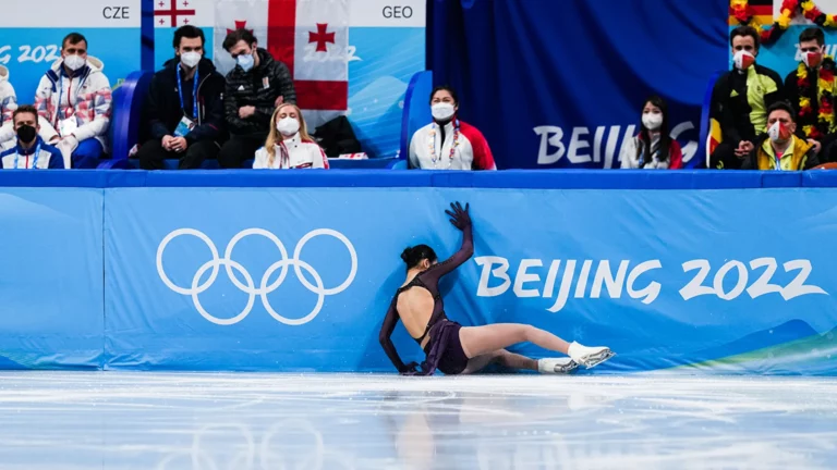 US-Born Figure Skater Slammed on Chinse Social Media After Finishing Last in Olympic Debut For China