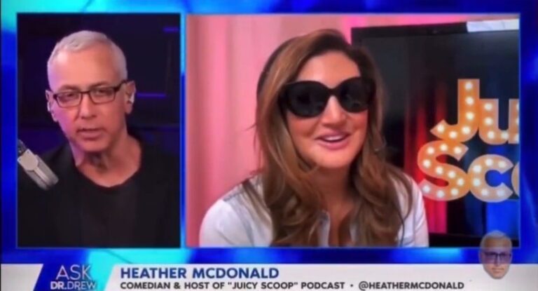 Comedian Heather McDonald Says She Won’t Get 4th Covid Jab After Collapsing on Stage, Fracturing Skull (VIDEO)