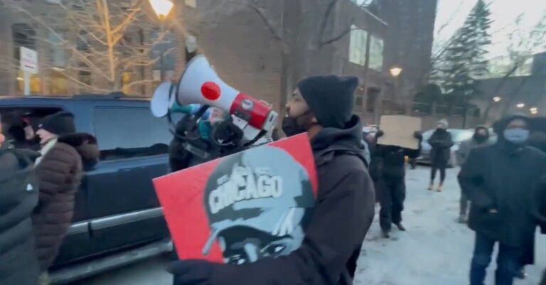 “F*ck Kim Potter!” – BLM Rioters Gather Outside Home of Judge Who Sentenced Former MN Police Officer Kim Potter to 16 Months in Prison (VIDEO)