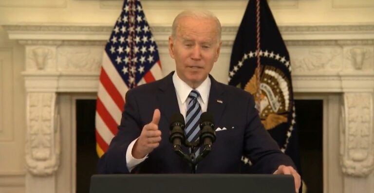 Biden Claims Federal Government Spending Taxpayer Dollars ‘Buying American Products’ After Paying China $1.3 Billion For Covid Tests (VIDEO)
