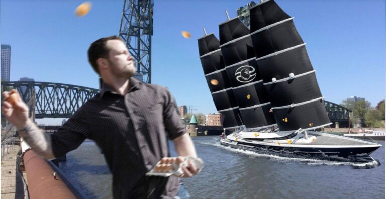 Dutch Residents Plan to Throw Rotten Eggs at Jeff Bezo’s Superyacht Over Dismantling a Historic Bridge So it Can Pass Through