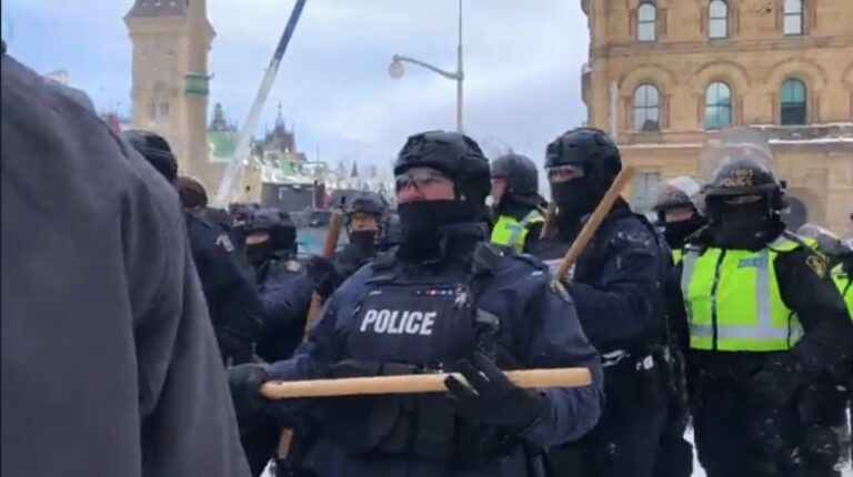 Outraged Citizens Flood Ottawa Police Phone Lines With Complaint Calls About Horrific Treatment of Protesters