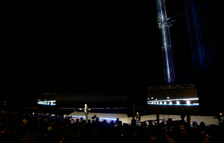 SpaceX shows what a Starship launch would look like