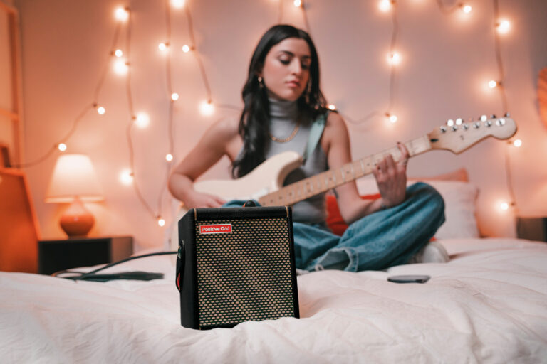 Positive Grid’s tiny guitar amp is built for bedroom jam sessions