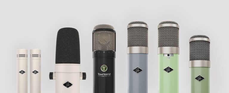 Universal Audio is getting into premium microphones