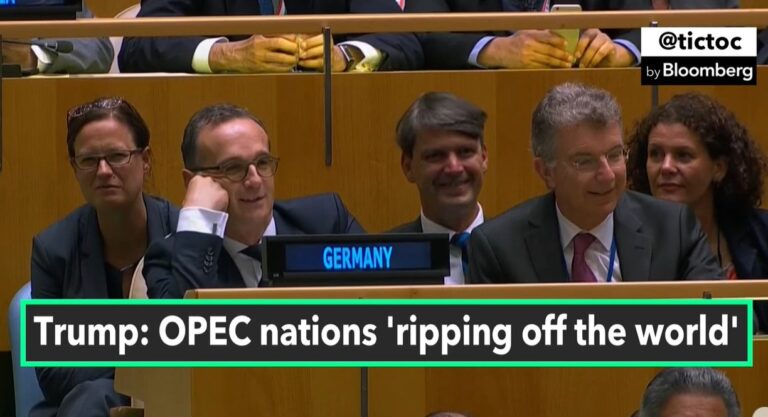German UN Delegation Laughed at President Trump When He Warned Them of Reliance on Russian Oil (VIDEO)