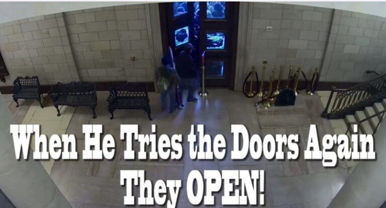 Who Opened the Magnetic Doors at East Side of Capitol on Jan. 6? They Were Opened by Someone from the Inside
