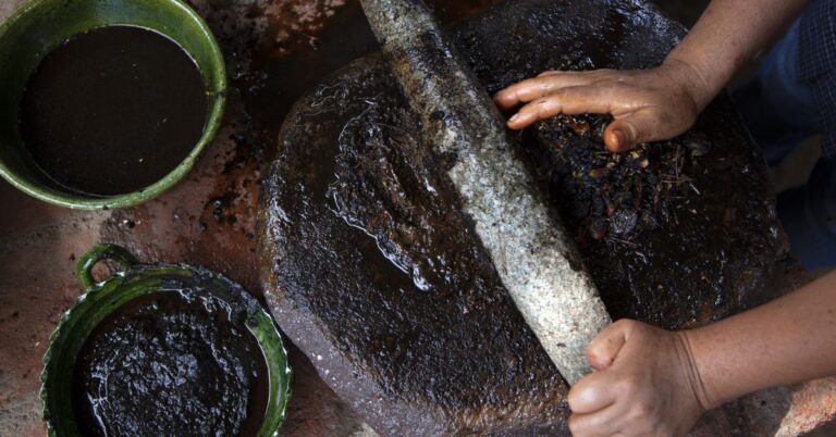 How Mole Is Made by Traditional Methods in Oaxaca 