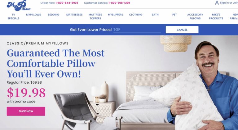 The Revamped MyPillow Online Store — Use The TGP Promo Code And Get Up To 75% Off!