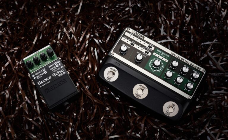 Roland’s iconic RE-201 Space Echo returns in two new Boss pedals