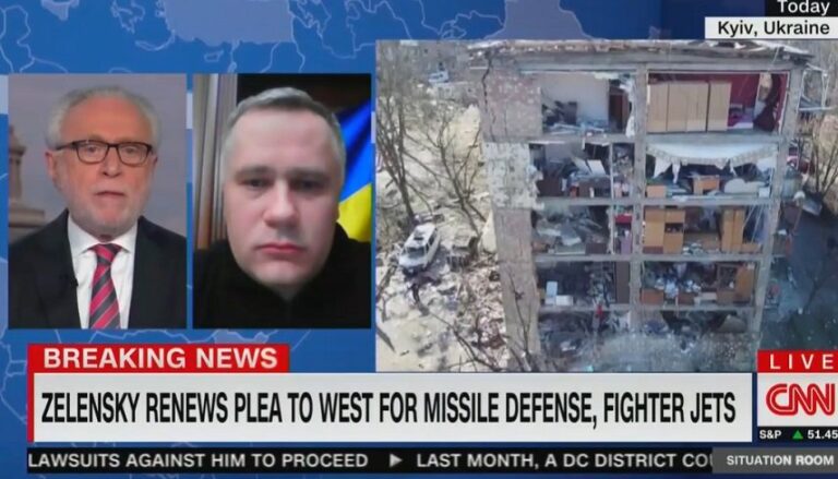 Top Ukrainian Official Challenges Biden to Come to Kiev During CNN Interview — ‘If You Are Brave’ (VIDEO)