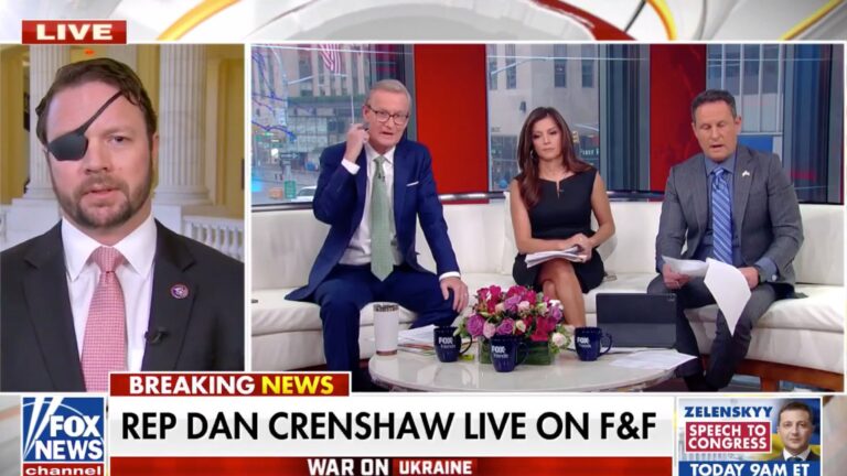 Republican Dan Crenshaw Says Conservatives Who Oppose War With Russia Use ‘Putin’s Talking Points’
