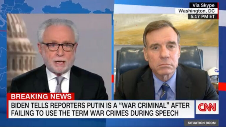 Democrat Senator Warner Claims Russia’s Military Clearly ‘Not What It Was Built Up To Be’