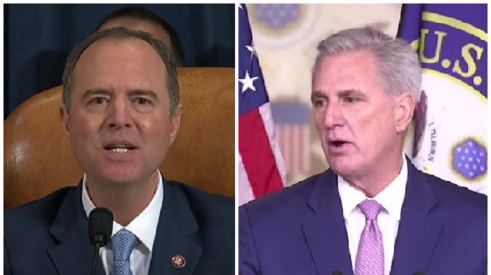 McCarthy Vows To Kick Adam Schiff Off Intel Committee If GOP Wins Back The House