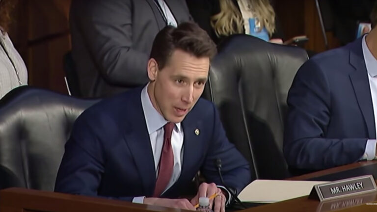 Sen. Hawley Silences Reporter Who Claimed He Voted For Judges Soft On Child Porn Offenders