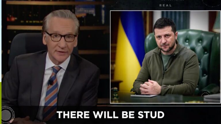 Bill Maher Points Out Hypocrisy Of ‘Toxic Masculinity’ – What’s Sexy On Zelensky Is ‘Toxic’ On The Rest Of Us